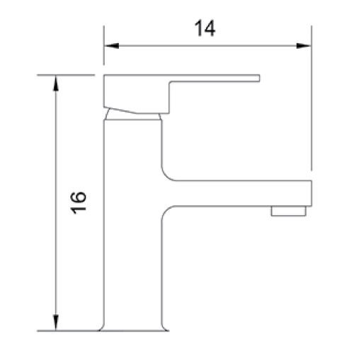 LS200 - PİERRE CARDİN Lisbon Lavabo Armatürü