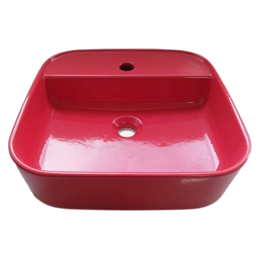 NO28MUL001200 - GÜRALVİT  MOBİLYAÜSTÜ LAV. 42*42 D.SİZ KIRMIZI NOVA GÜRALVİT
