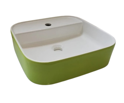 NO28MUL015500 - MOBİLYA ÜSTÜ LAVABO 42*42 YEŞ/BEY D.Lİ GÜRALVİT
