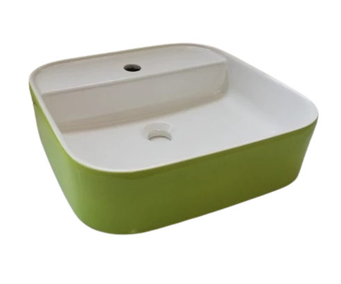 NO28MUL015500 - MOBİLYA ÜSTÜ LAVABO 42*42 YEŞ/BEY D.Lİ GÜRALVİT