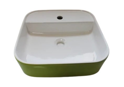 NO28MUL015500 - MOBİLYA ÜSTÜ LAVABO 42*42 YEŞ/BEY D.Lİ GÜRALVİT