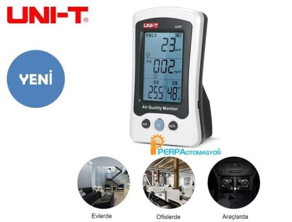Unit A25F Toz Partikül Sıcaklık ve Nem Ölçer