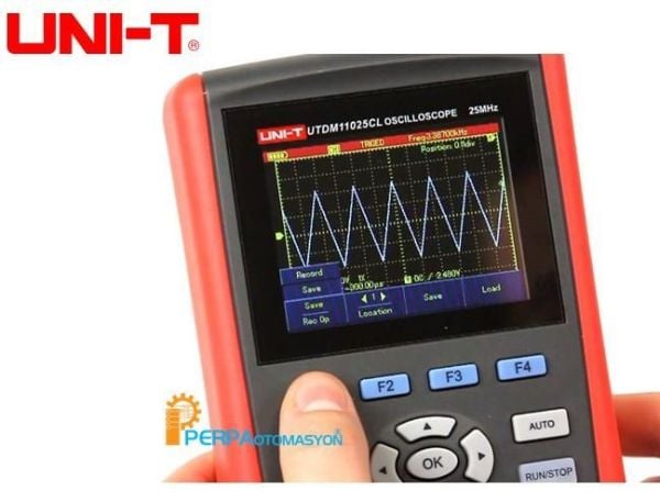 Unit UTD1025CL El Tipi 25Mhz Osiloskop