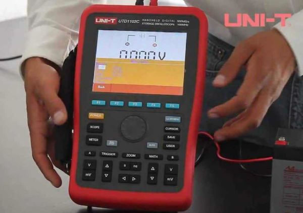 Unit UTD1202C 200 MHz El Tipi Dijital Osiloskop