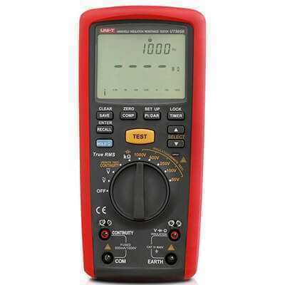 Unit UT505B 0.1nF ~ 500μF İzolasyon Direnç Test Cihazı