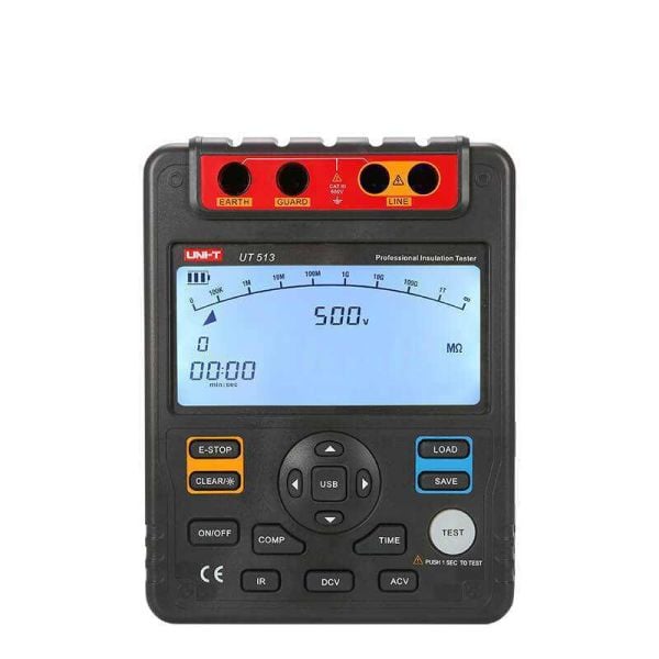 Unit UT513 İzolasyon Direnci Test Cihazı – İzolasyon Megeri