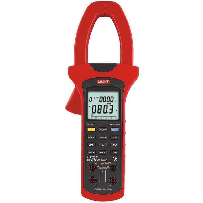 Unit UT232 3Faz Güç Ölçer Pensampermetre