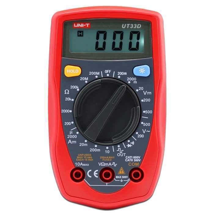 Unit UT33D Dijital Multimetre