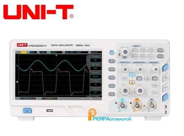 Unit UTD2102CEX-II 2 Kanal 100MHz Dijital Osiloskop