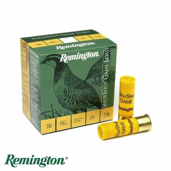 REMINGTON Game Load 20 Ga 25G. No:8