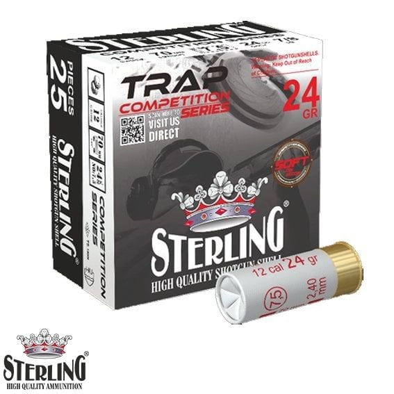 STERLING Trap Soft 24 G. No: 7,5 Atış Fişeği