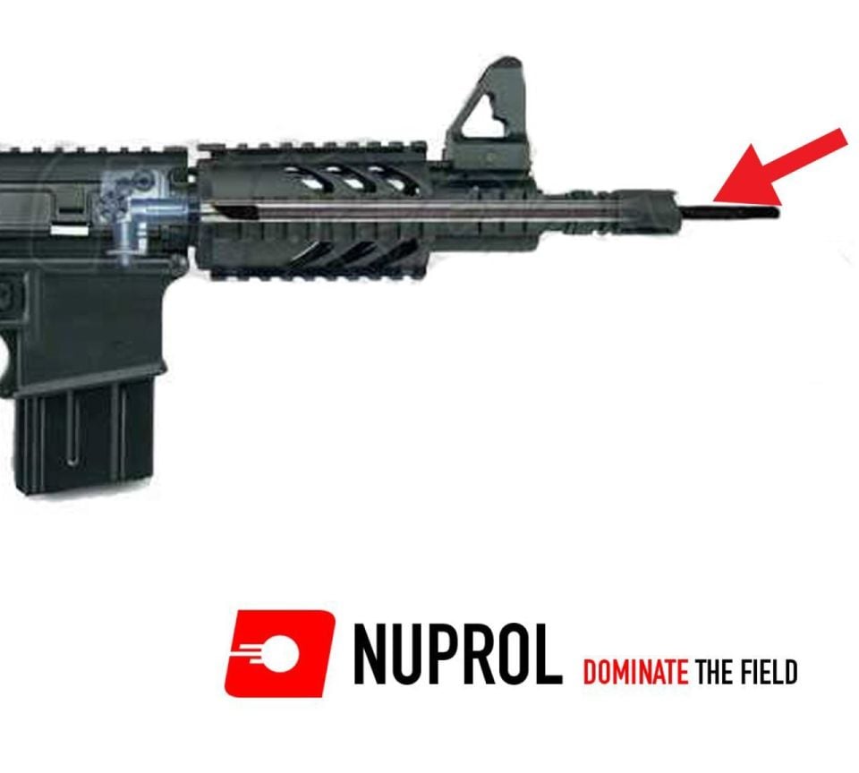 NUPROL Airsoft 247mm (6.03mm) Paslanmaz Çelik Namlu