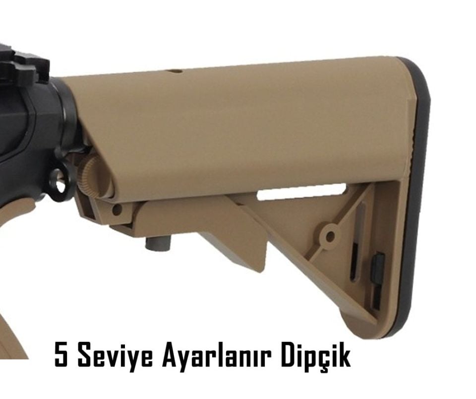 GG CM16 Raider 2.0 Aeg Airsoft Tüfek - DESERT YENI VERSIYON