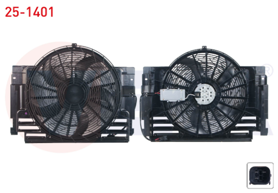 Bmw Radyatör Fan Motoru Davlumbazlı Teklı  X5 E53 64546921940
