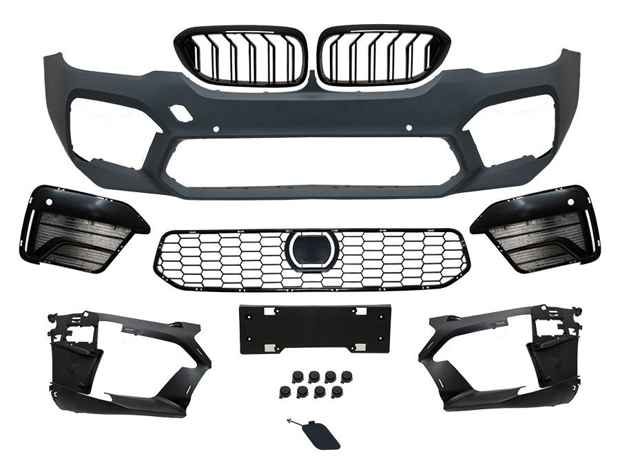 Bmw Ön Tampon Performance Aero-Paket Ön Astarlı M Tech PDC/PMA G30 Lci -SET- 51119852205