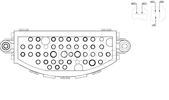 Bmw Kalorifer Rezistansı F30 64119276112