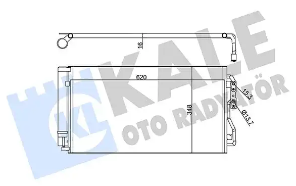 Bmw Klima Radyatörü  F20 F30 F32 F33 F34 F36 i3 F22 64506804722