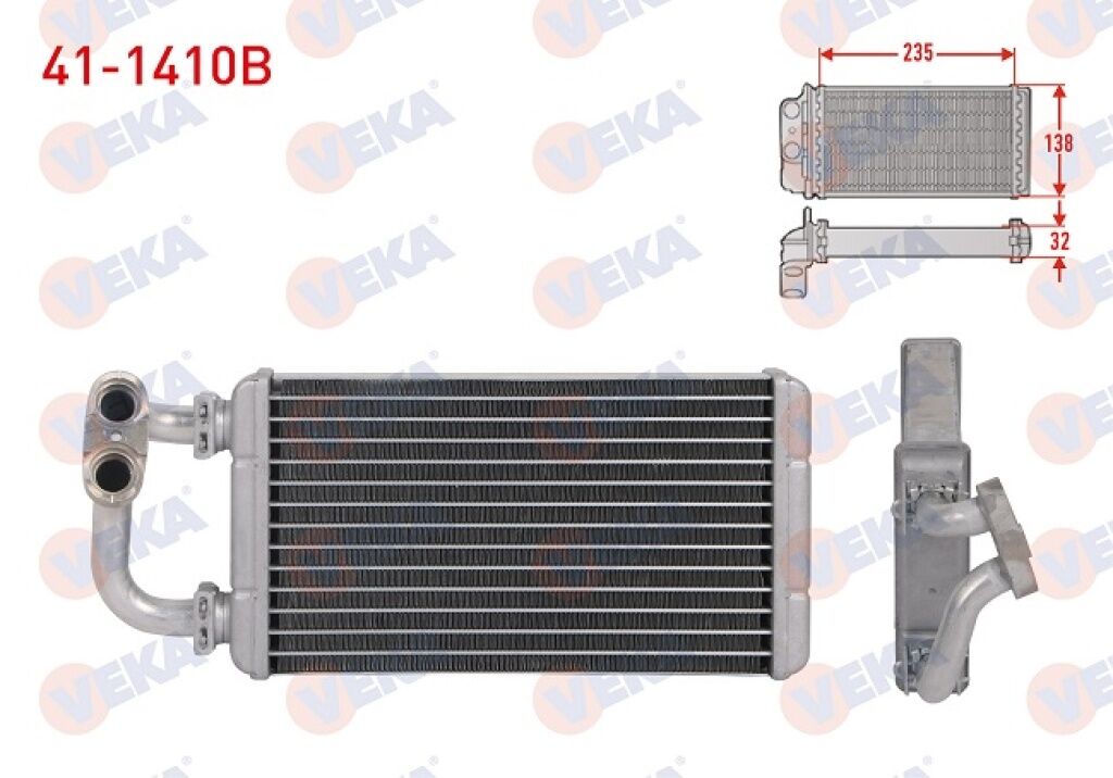 Bmw Kalorifer Radyatörü Brazing E36 3.16i 3.18 Compact 64118373785