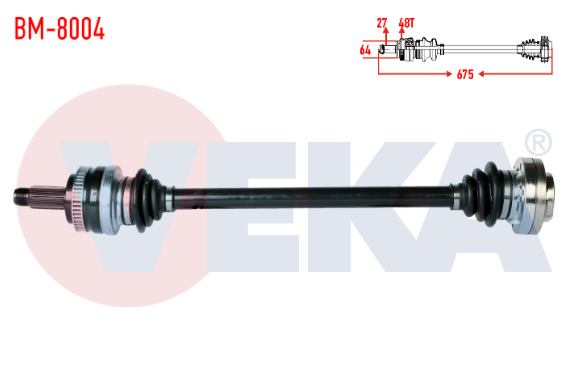 Bmw Aks Komple Arka Sağ E46 33211229588