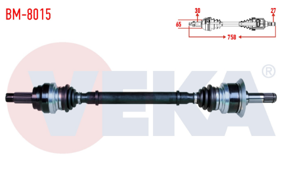 Bmw Aks Komple Arka Sol F10 33207630183