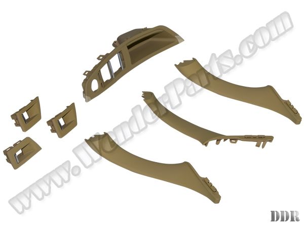 BMW Kapı Tutam ak Seti F10 +LCI Ön&Arka;Bej 51417225875