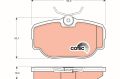 Land Rover Discovery II Range Rover I-II Disk Fren Balatasi Takim Arka  1994-2002- STC3684