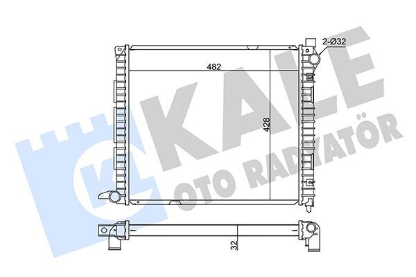 Land Rover 1 Freelander Su Radyatörü Kutu Içi Adet (Mt) 1997-2000 PCC000100