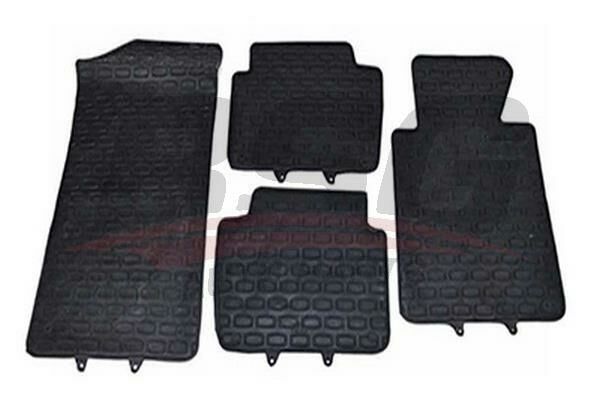 Bmw Paspas Takımı Kauçuk Siyah E46 51478201222