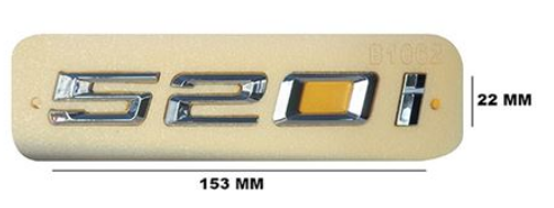 Bmw Yazı 520İ E60 2003-2007 51147039782
