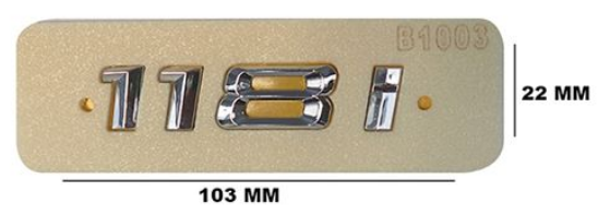 Bmw Yazı E87 118İ E81-E87-E87Lci-E88-F20-F21 51147135548