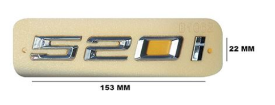 Bmw Yazı 520i E60 2003 51147039782