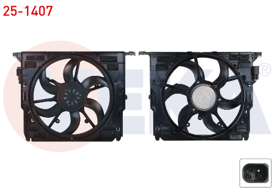 Bmw Fan Motoru Davlumbazlı Tekli F10-F11 17428509740