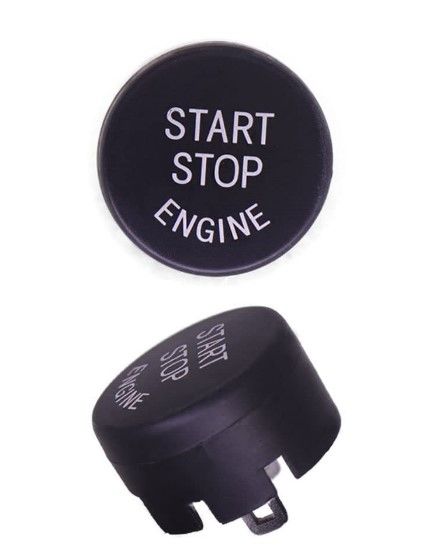 Bmw Start Stop Düğme Kapağı Siyah Kalın F10 Lci  F07 F11 F12 F13 F01 Lci 61319153831