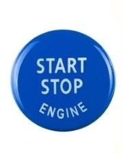 Bmw Start Stop Düğme Kapağı Mavi F10 Lci  F07 F11 F12 F13 F01 Lci 61319154945