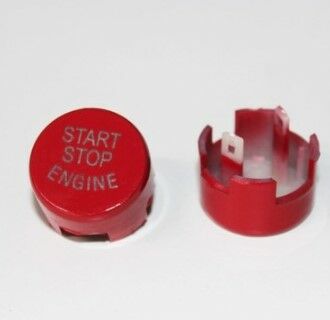 Bmw Start Stop Düğme Kapağı Kırmızı F10 Lci  F07 F11 F12 F13 F01 Lci 61319153831