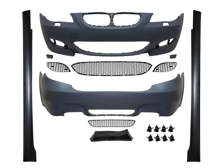 Bmw Gövde Kiti E60+LCI F.Yık-lı, SİS Delikli, 2B2-Çıkış, Mrşp-li -/// M5-STYLE- 2003-09 51127895753S1-51117899050S1-5177790717-51777907177