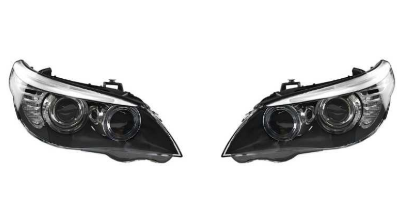 Bmw Komple Far E60-Lci Takım R-L Bi-Xenon 2007-09 63127177751-63127177752