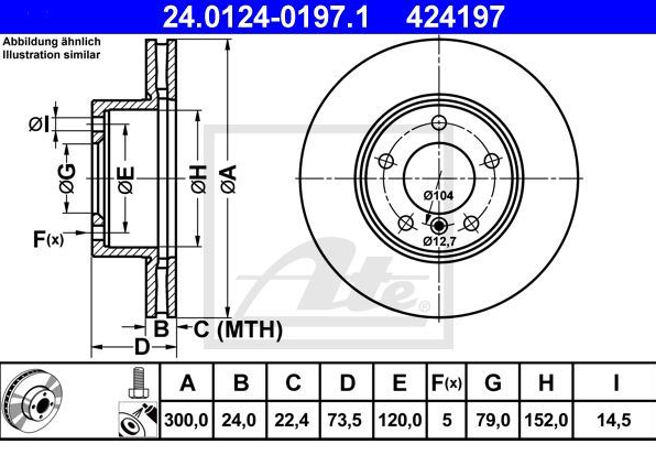 Bmw Fren Diski Ön E81-E82-E87-E88-E90 34116854998