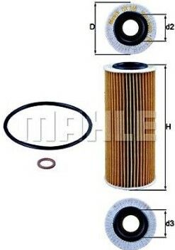 Bmw Yağ Filtresi M47N E46-E60-E61-E65-E83-E87-E90-E91 11427787697