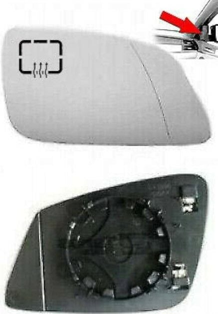 Bmw Ayna Camı Isıtmalı Sağ F20-F30-F10 51167186588