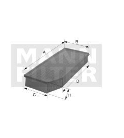 Bmw Hava Filtresi B48-B58 F20-F21-F22-F23-F30-F31-F35-F32-F33-F36 13718605164