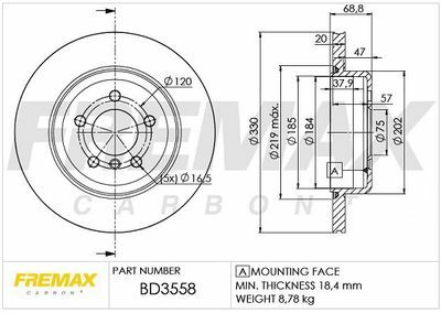 Bmw Fren Diski Arka F10-F11-F18 34216775287