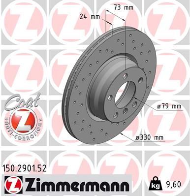 Bmw Fren Disk Ön F30 F36 F80 (Spor Delikli) 34116792221