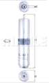 Bmw Yakıt Filtresi M47N2-N47-B47-M57N2-N57 E90-E91-E92-E93-E84-F25-F26 13328572539