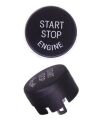 Bmw Start Stop Düğme Kapağı Siyah (Işıklı) F10 Lci  F07 F11 F12 F13 F01 Lci 61319153831