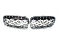 Bmw Panjur Elmas (Diamond) Desen Krom-Krom Set F30 51137263482