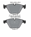 Bmw Fren Balatası Ön Tek Saclı E90-E91-E92-E93-X1 E84 34112288861-34112288858-34116790759-34112288862