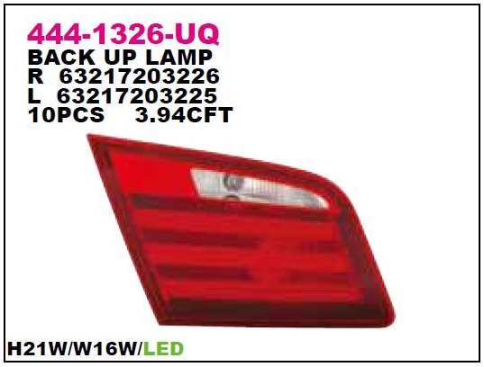 Bmw Stop Lambası Sol İç F10-F18 63217203225