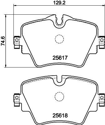 Bmw Fren Balatasi Ön G20-G21-G28 Bm 2019- 34116890553