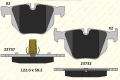 Bmw Fren Balatasi Arka E60-E61-E63-E64 Bm 2003-2010 34216763043